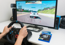 video game steering wheel 2020
