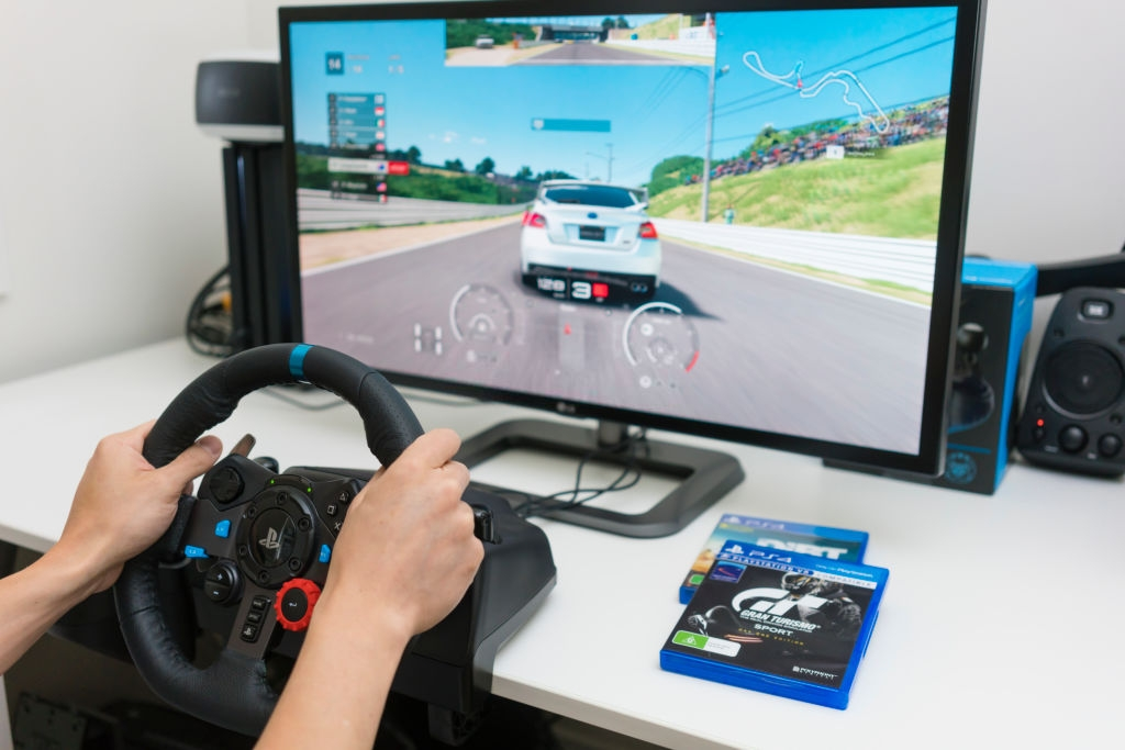 video games with steering wheels